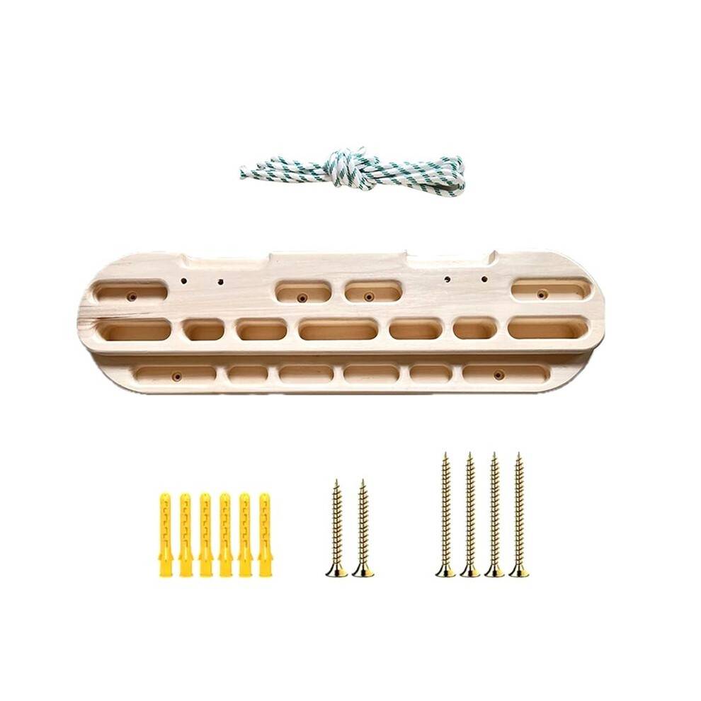 Climbing Fingerboard Strength Rock Board Portable Pull- Rock Climbing Hangboard Grip Strengthener Forearm Exerciser