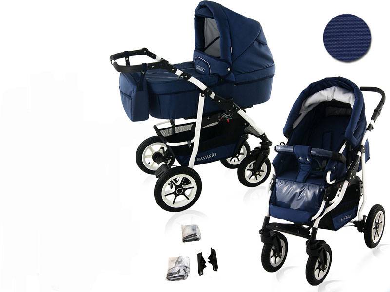 Bavario White 2 in 1 Navy