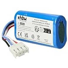 vhbw Batteri kompatibel med JBL Flip 5-högtalare box-högtalare (5 200 mAh, 3,7 V, litiumjon)