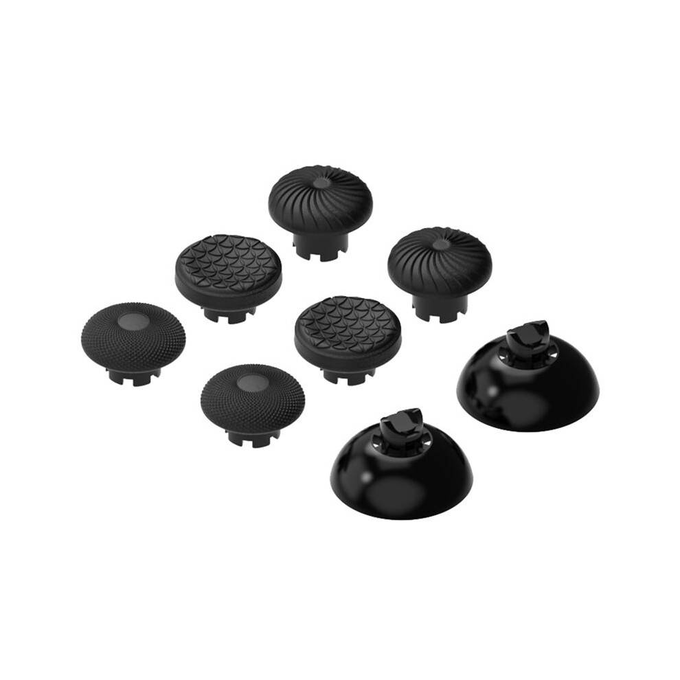 Rocker Cap & Paddle Accessory Set for PS5/PS4// Game Controller Handles Gaming Controller Accessories Black