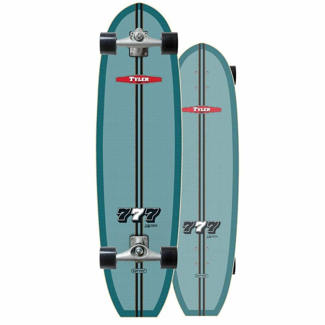 Carver Tyler "777" 36.5" Surfskate (Truckar: Carver CX Truck)