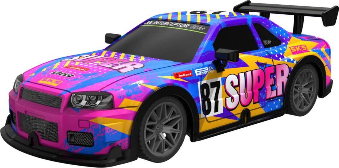 Super 87 W/light R/c 1:22, 2,4ghz, Multi - Tec-toy