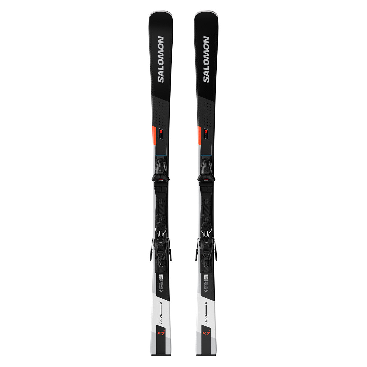 Salomon - S/Max X7 Uden Bindinger Alpinski - Unisex  - 170  - Sort