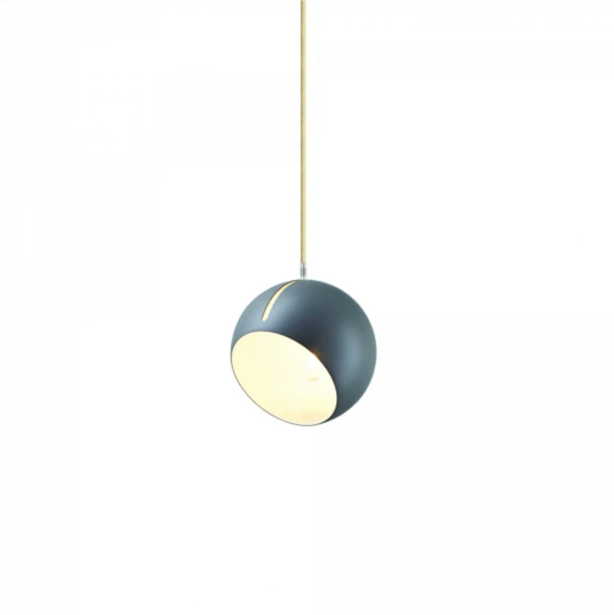 Tilt Globe pendel fra Nyta - Grå / Beige
