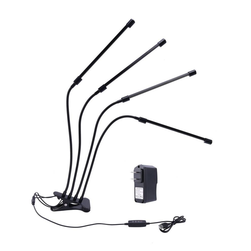 4 Heads LED Grow Light Plant Growing Lamp Lights for Indoor Plants Hydroponics