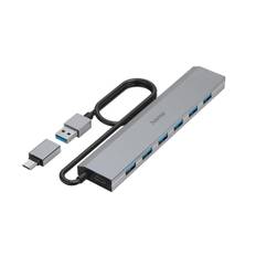 HAMA USB Hub 7 Ports incl. Power Supply Unit
