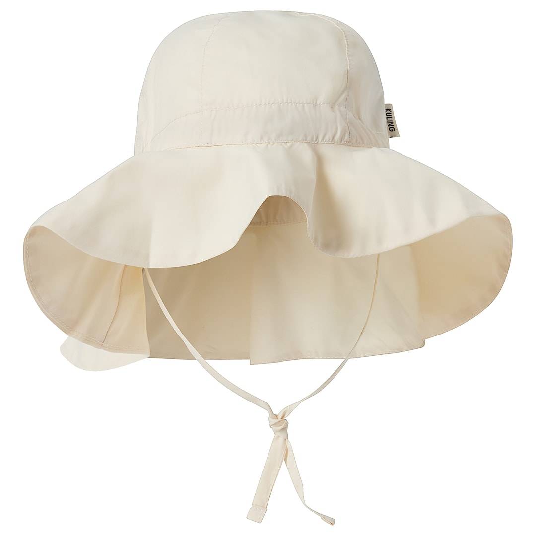 Kuling San Clemente UV-solhatt Tofu Tofu 54 cm Vit 54 cm Pojkar, Flickor