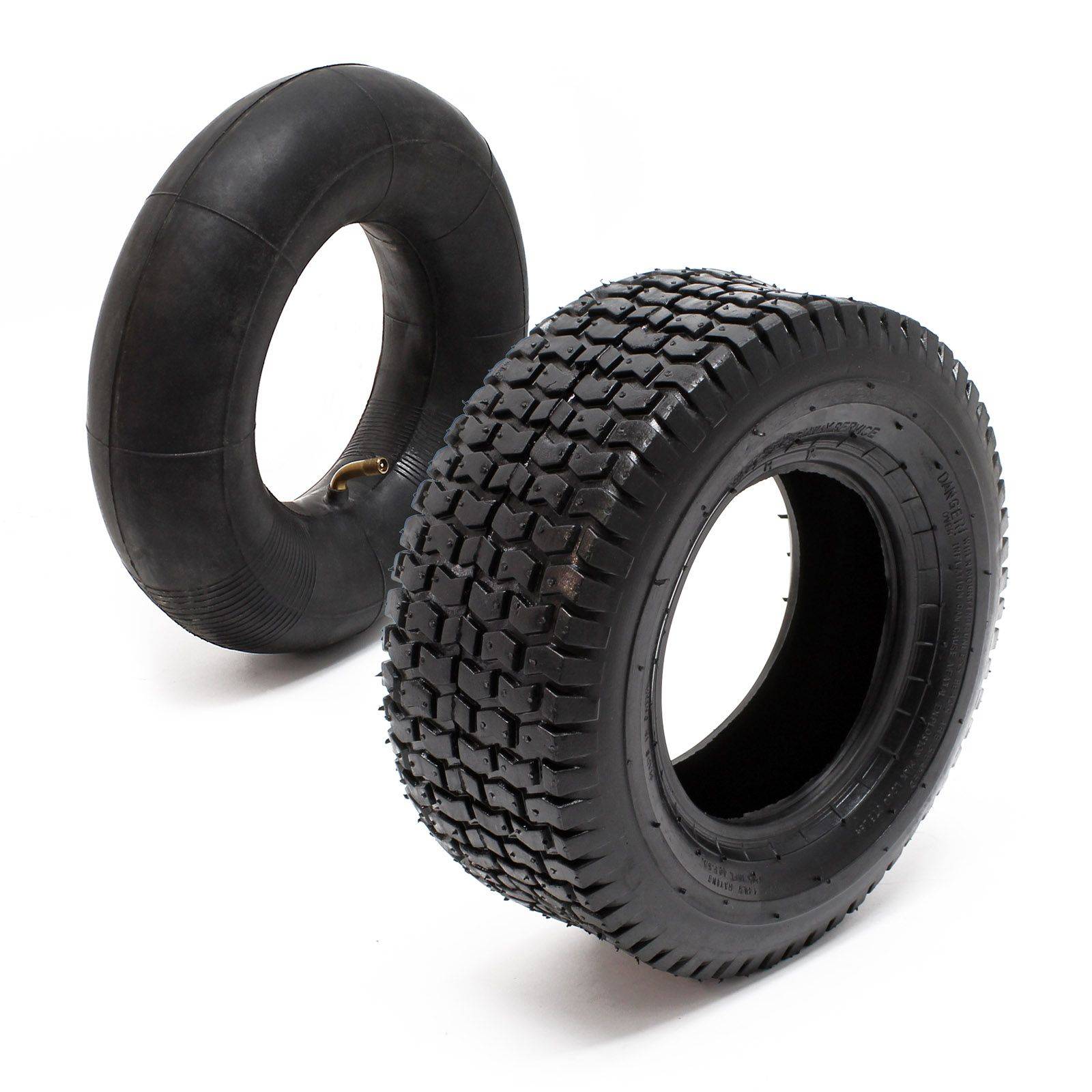 Gräsklippardäck med innerslang 16x6.50-8