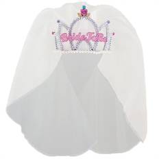 Tiara med slöja för möhippa