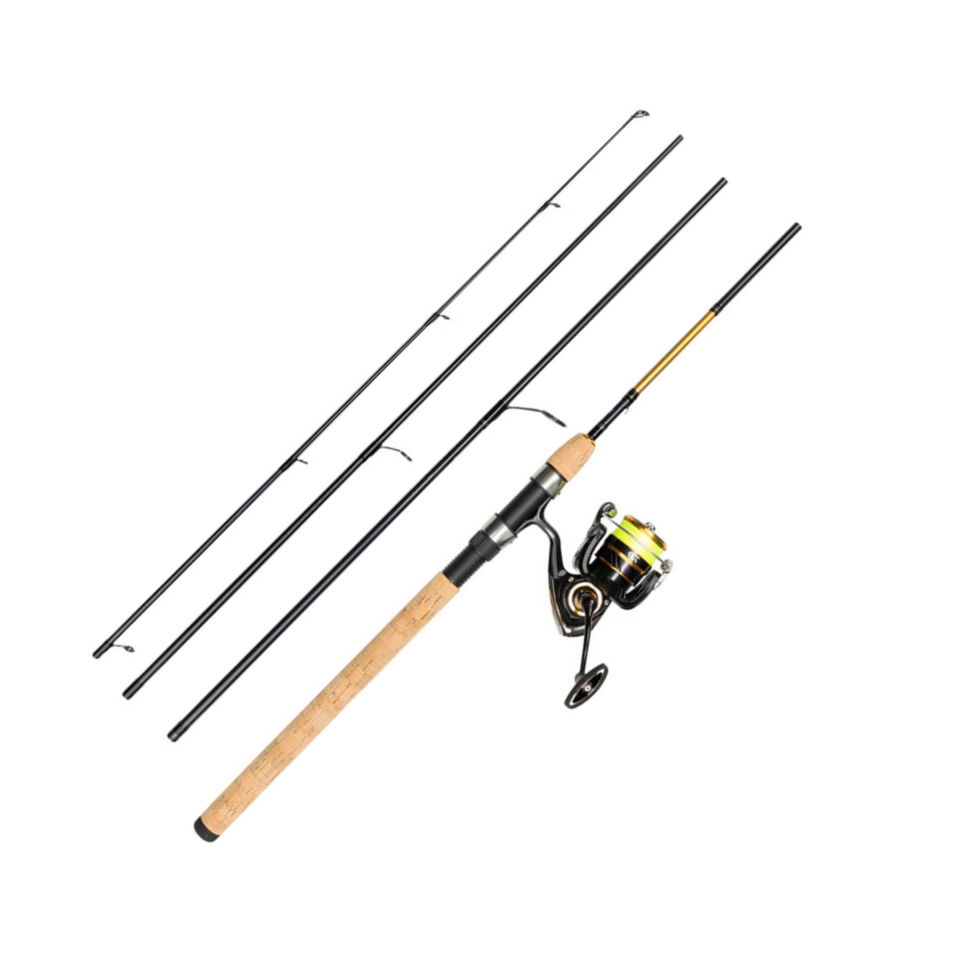 Daiwa Crossfire LT Gold Rush Combo 4-delt.