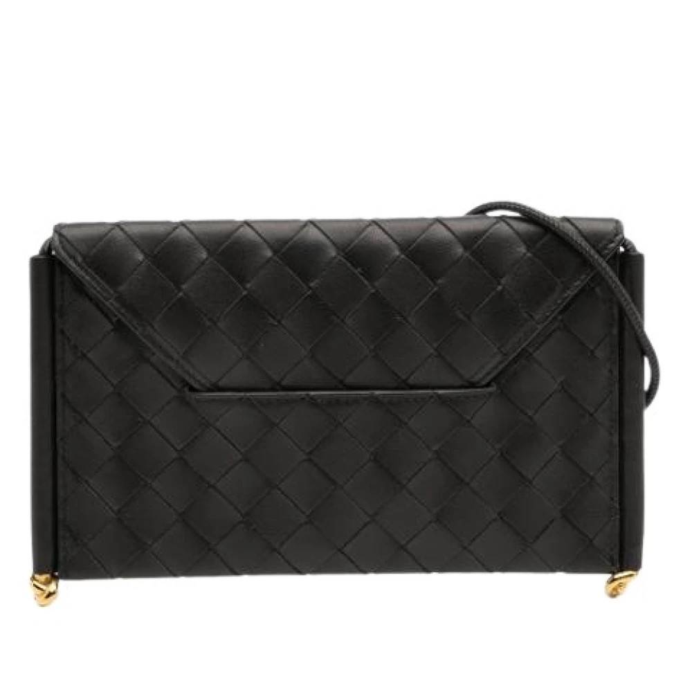 Bottega Veneta Vintage - Pre-owned Phone Pouch Crossbody Vintage - Dam - ONE Size - Läder