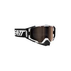 Leatt Skoterglasögon Velocity 6.5 SNX Iriz Svart/Vit Platinum UC 28%
