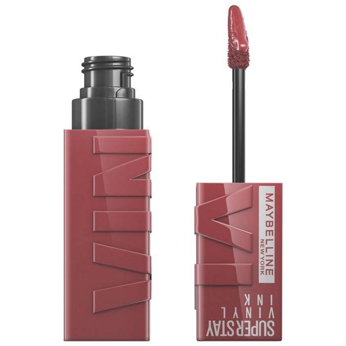 Rouge à lèvres - Maybelline New York - Superstay Vinyl Ink - 40 Witty - Violet - Effet Vinyl