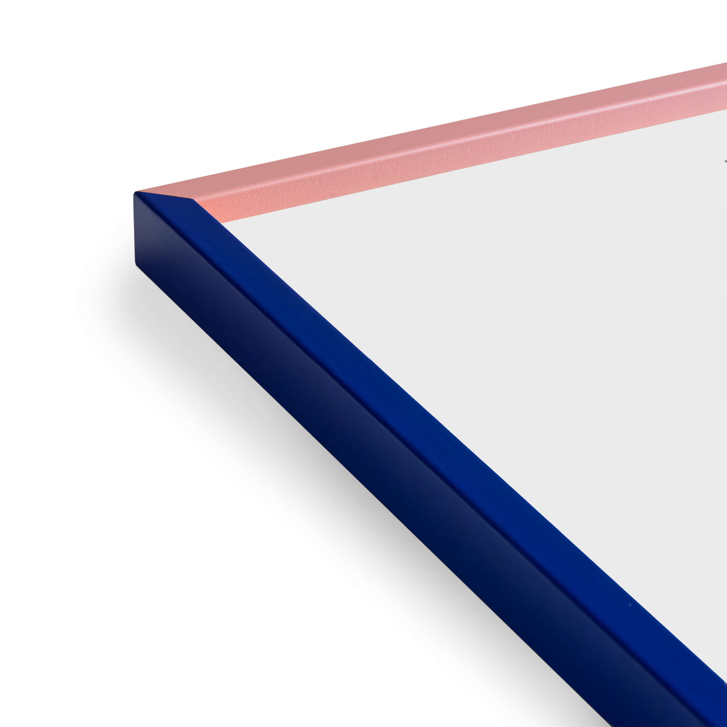 Frame - Pink/Blue timber - 30x40 cm (30x40 cm)