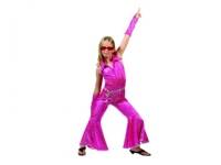 (ComputerSalg) Rosa disco jumpsuit