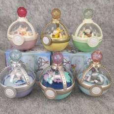 1 stilar Pokémon leksaker kreativ blindbox sömn Eevee drömlik boll fickmonster Espeon Umbreon Leafeon Glaceon Sylveon tecknad anime figur karaktär mod - Multifärgad (Slumpmässig stil)