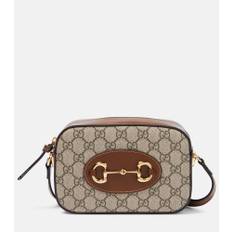 Gucci Gucci Horsebit 1955 Small canvas crossbody bag - brown