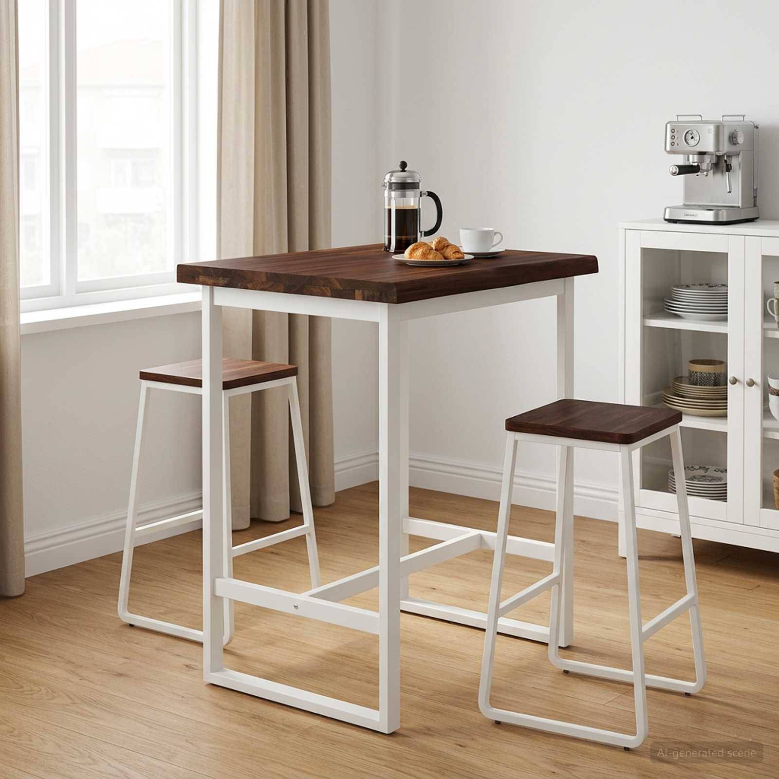 vidaXL Rektangulært Bordplade 90 x 50 x 3,5 cm Rektangulær Mørk Brun