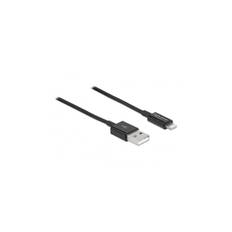 Delock - 83002 - USB data and charging cable for iPhone™, iPad™, iPod™ black 1 m