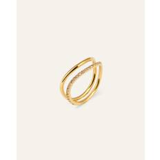 Mockberg Lys Ring Guld - 56