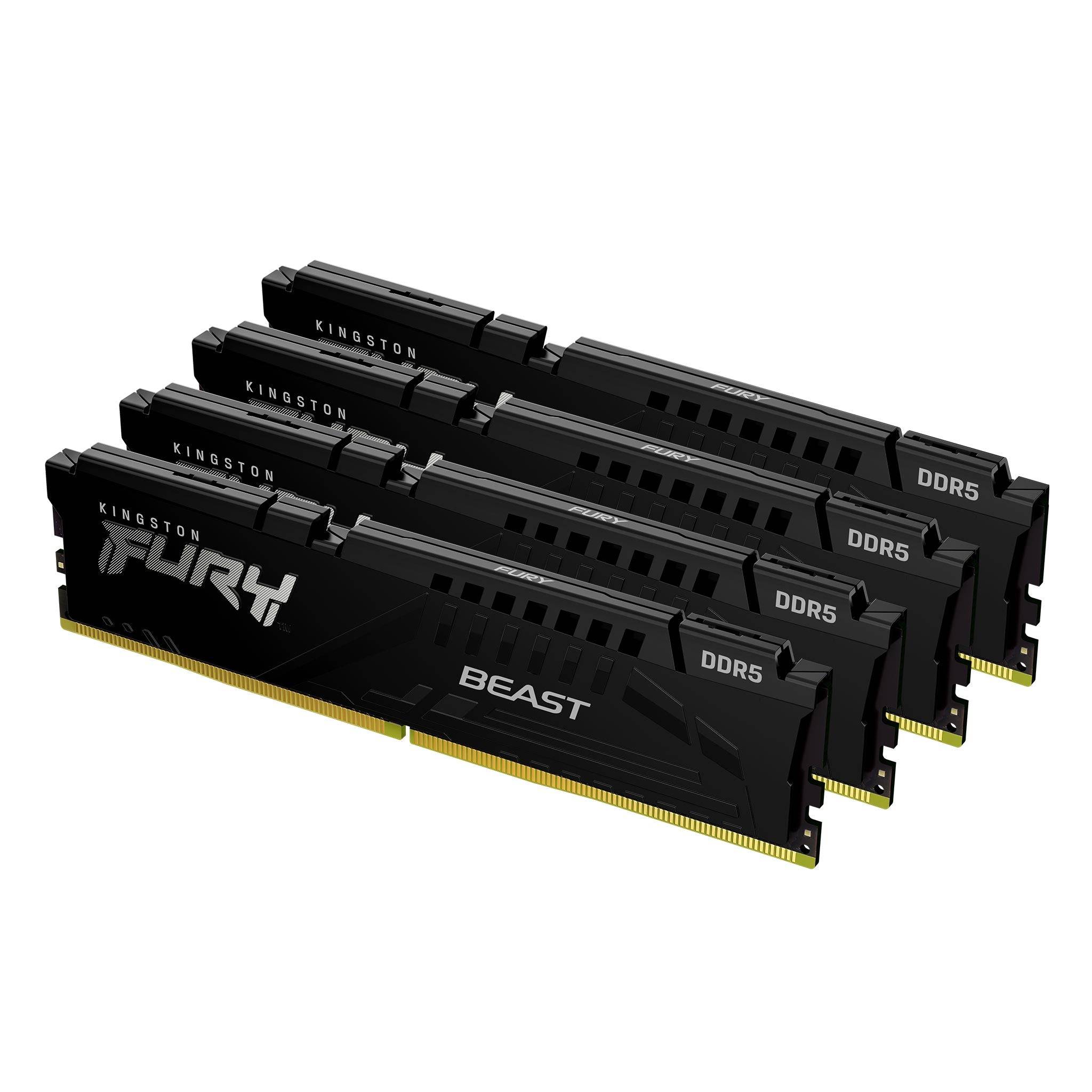 Kingston Technology FURY Beast RAM-minnen 128 GB 4 x 32 GB DDR5 2800 MHz