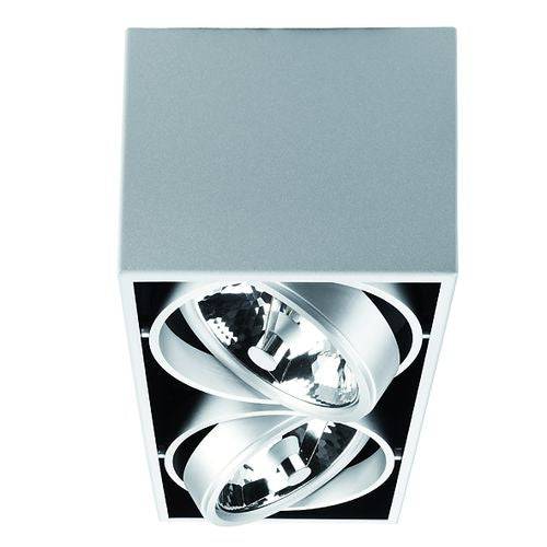 Spinner 2 loftlampe psm lighting - Mat sort/børstet aluminium