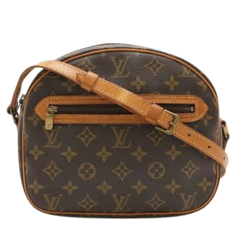 Louis Vuitton Vintage Pre-owned Monogram Skuldertaske - Vintage - Dame - Brun - ONE SIZE - Uld