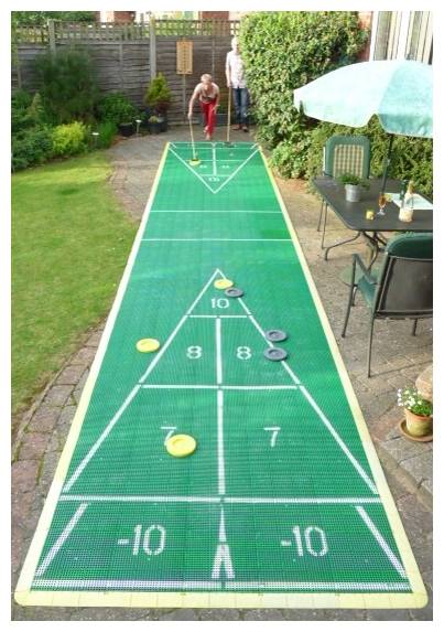 Shuffleboard Compact Euro Polycourt Pack