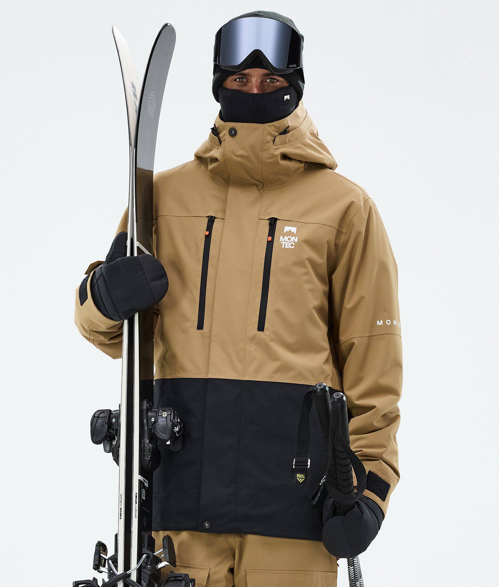 Montec Fawk Skidjacka Man - Gold/Black - Guld