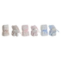 ESPRIT Baby Presentset - Blått, Beige och Rosa Polyester (3 Enheter)