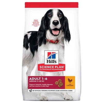 Hill's Science Plan Adult 1-6 Medium Chicken