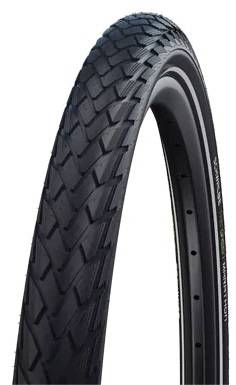 Dæk Schwalbe Green Marathon GreenGuard 28 x 1,10" / 28-622 mm - sort med refleksion