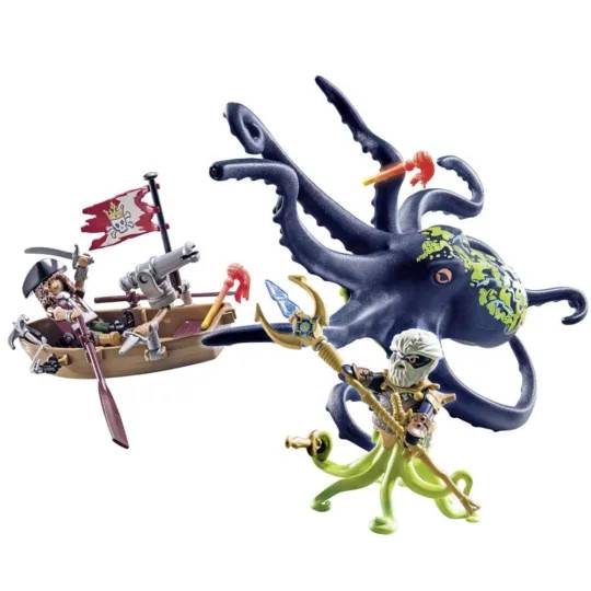 Kamp mod kæmpeblæksprutten Playmobil Pirater 71419