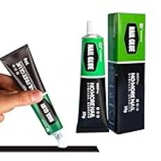 Fmzrbnih Strong Tack Adhesive - Instant Repair Metal Adhesive - Super Glue starkt lim, superstarkt lim direktlim, mångsidigt värmebeständigt lim för keramik, metall, läder, 5,51x1,96x1,18 tum