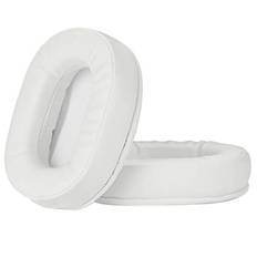 Øretelefoner Memory Foam Øretelefoner Betræk Udskiftning Øretelefoner til ATH M50X Passer til Audio Technica M40X M30X M20 Hvid