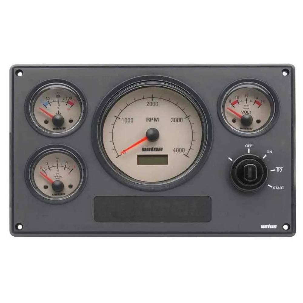 Vetus Mp34 Maritimt Instrumentpanel 24v
