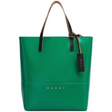 Marni Open Shopper Tote Bag, Sea Green