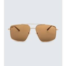 Gucci Metal aviator sunglasses