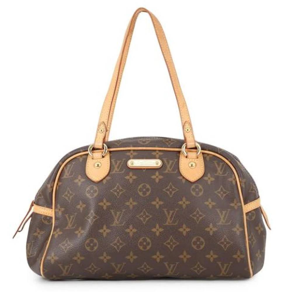 Louis Vuitton Vintage Pre-owned Vintage Monogram Skuldertaske - Vintage - Dame - Brun - ONE SIZE - Uld