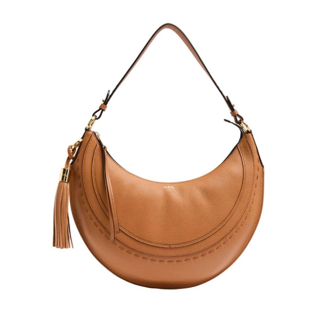 Lancel M Zip Hobo Bag - Tasker - Dame - Brun - ONE SIZE - Uld