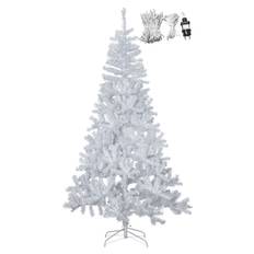 Alvik konstgran/plastgran 210cm 180 LED Vit