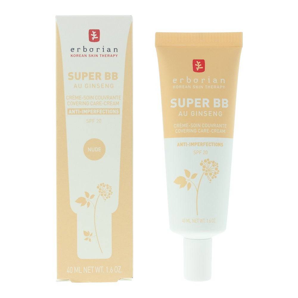 Erborian Erborian BB Cream SPF 20 Super Bb (Täckande Cream) 40 Ml - Nyans: Nude