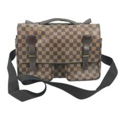 Louis Vuitton Vintage, Vintage , Herre, Brun, ONE SIZE, Uld, Pre-owned canvas tasker