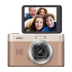 KODAK PIXPRO C1 digitalkamera, brun ➞ På vej til lager - forventet dato: 12.06.2025