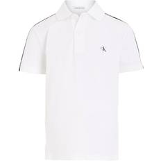 Calvin Klein Short Sleeve Polo With Logo Stl. 14 år pojkar - Pikétröjor Från Magasin - Yaf (14 år)