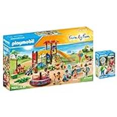 Playmobil Set: 71571 Stor lekplats och 71613 morföräldrar med baby