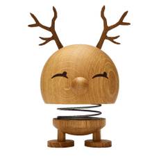 Hoptimist Julepynt - Eg, Rensdyr Bimble - 19 cm