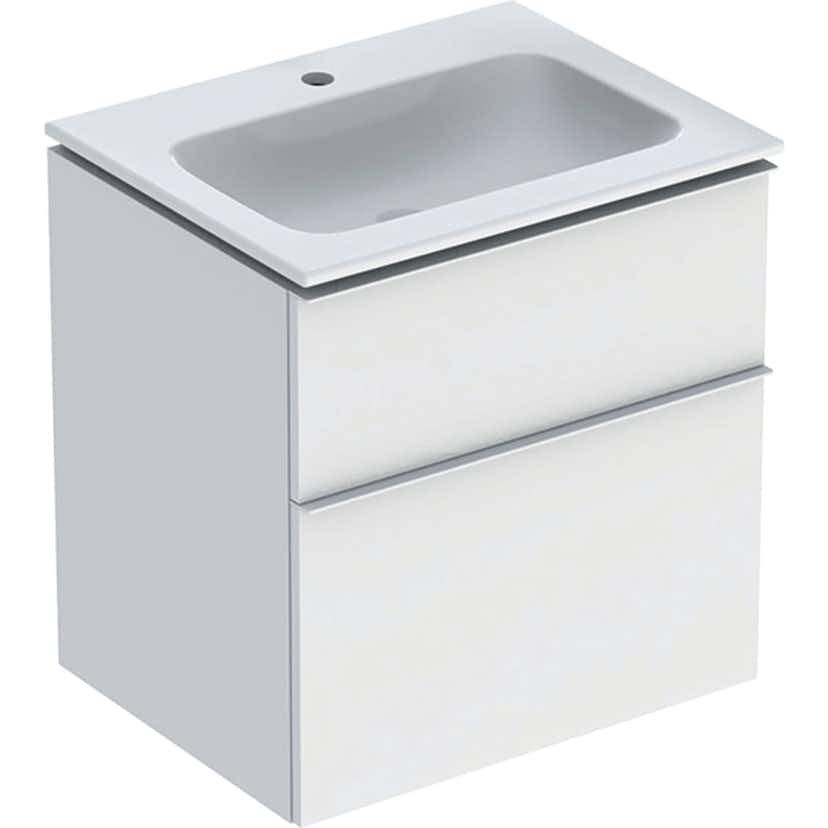 Tvättställsskåp Geberit iCon med Tvättställ
