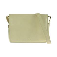 Valentino Vintage, Pre-owned, Dame, Beige, ONE SIZE, Uld, Pre-owned Laeder skuldertasker
