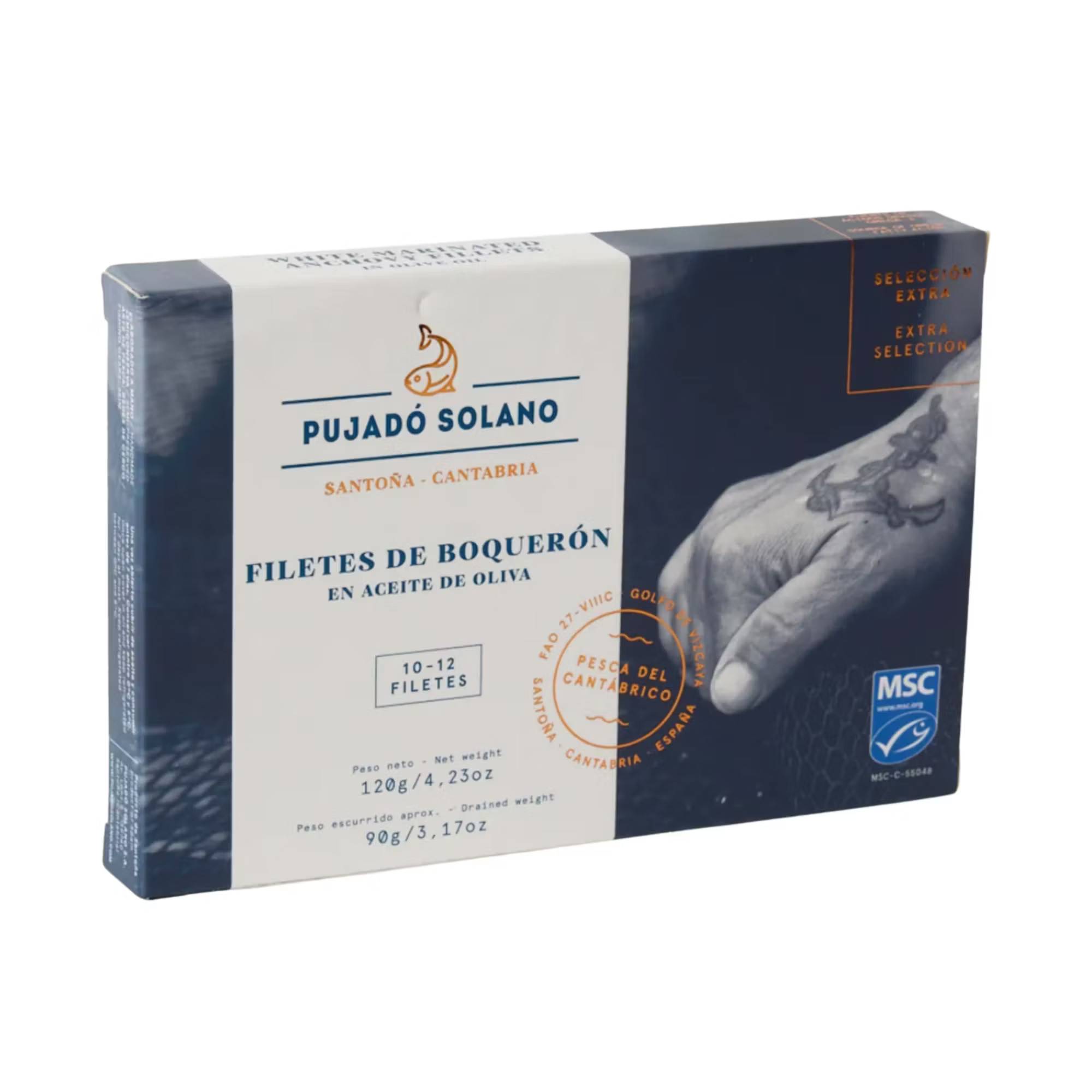 BOQUERONES - 120g - Pujado Solano Kylvara